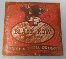 Tin Sign Black Kow fc0048
