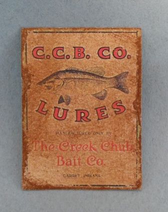 Tin Sign C.C.B Co Lures fc0097