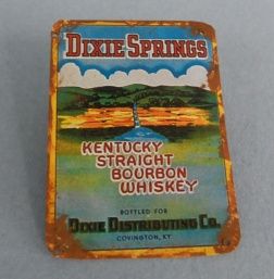Tin Sign Dixie Springs Whiskey fc0003