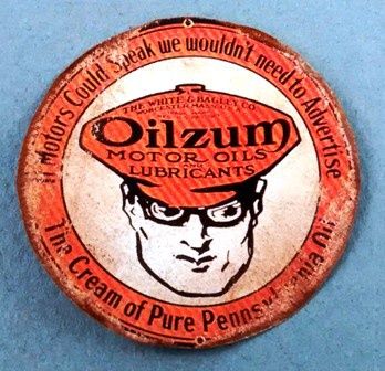 Tin Sign Oilzum Motor Oils fc0151
