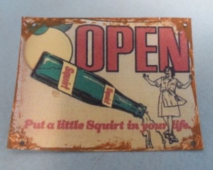 Tin Sign Open fc0075