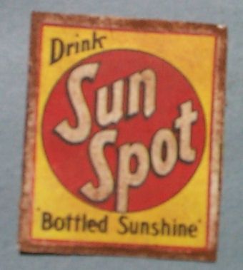 Tin Sign Sun Spot Drink fc003