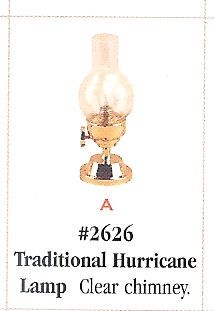 Traditional Hurricane Lamp HW2626