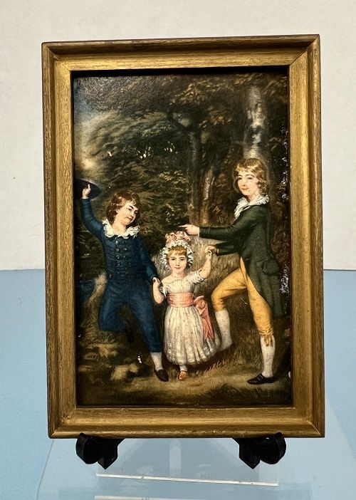 Two Brothers with Their Sister Print MC030977