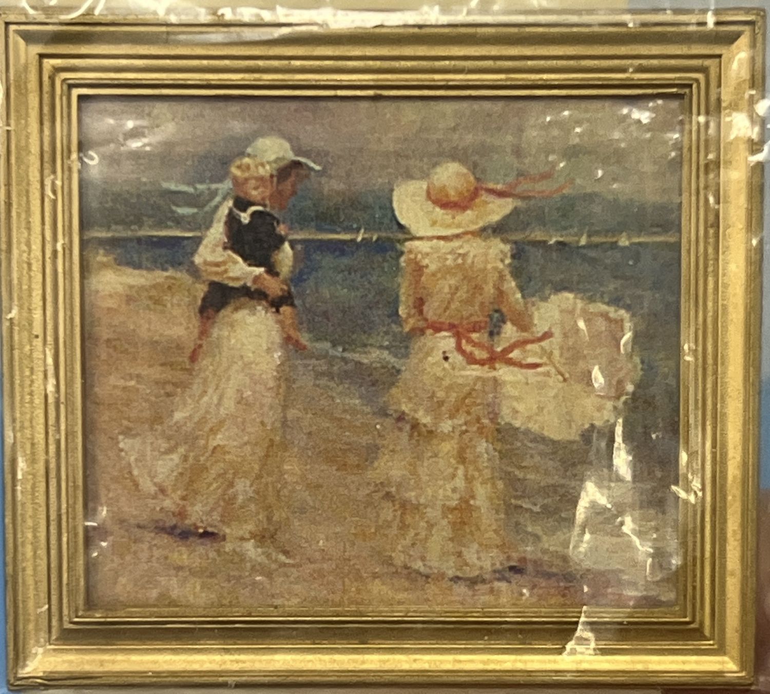 Two Edwardian Ladies on the Beach cn250753