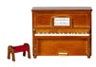 Upright Piano with Bench azd2754