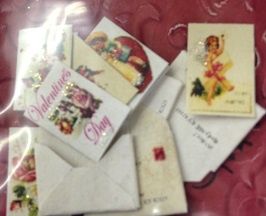 Valentine Artisan Dollhouse Cards #2 ds28
