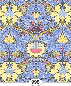 Victorian Morris - Blue WAL0998