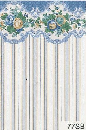 Victorian Rose Blue 77SB 10000212