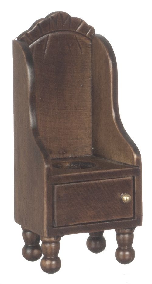 Victorian Potty Chair/Walnut CLA10002