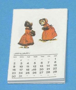Victorian 12 Page Calendar Featuring Children CAR1901