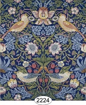 Victorian - Strawberry Birds WAL2224