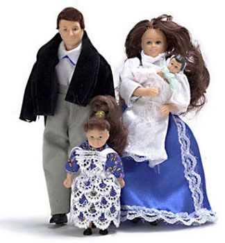 Victorian Doll Family az00050