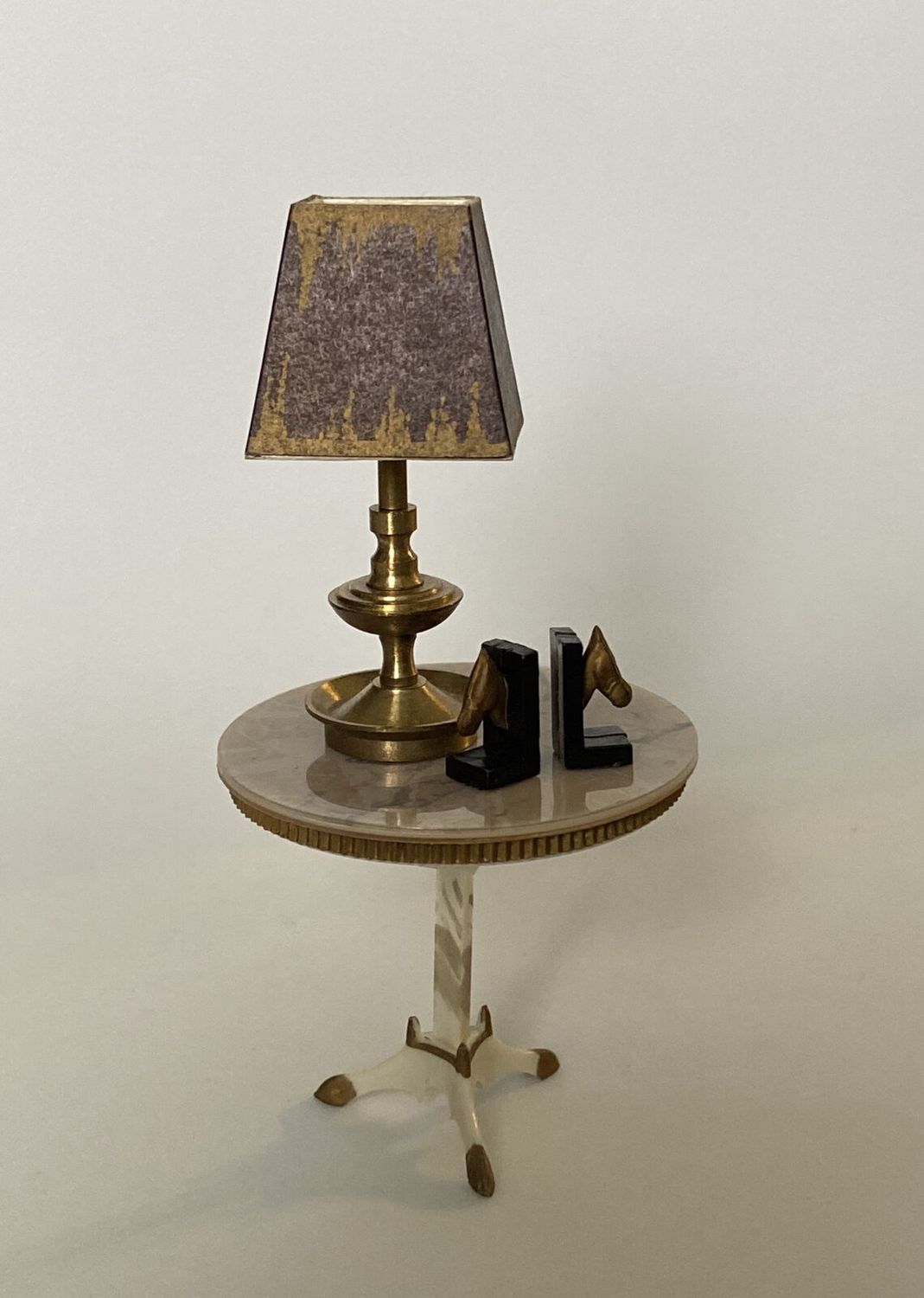 Vintage 1964 Petite Princess (" or 1:16 Scale) Heirloom Table 4428-9