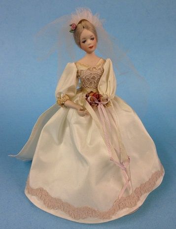 Vintage Joan Benzel Blushing Victorian Bride 120179