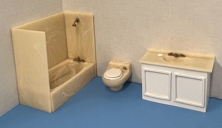 Vintage Modern Bathroom ch22764