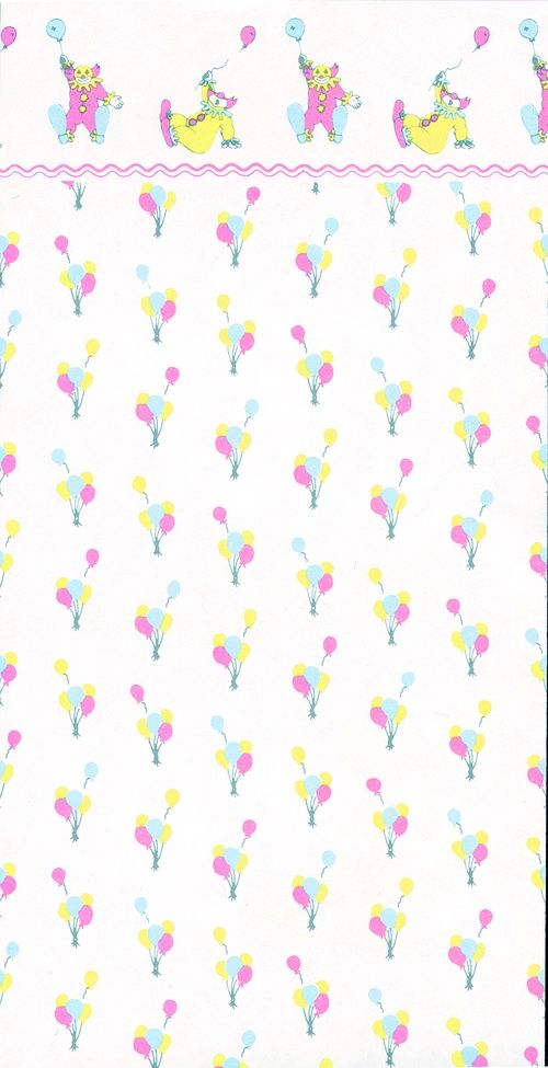 Wallpaper, 3pc: Circus, Pastel 122d23