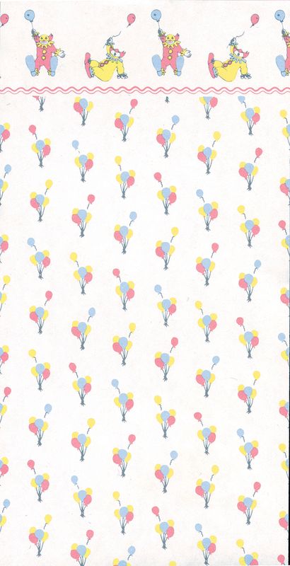 Wallpaper, 3pc: Circus, Pastel 122d23
