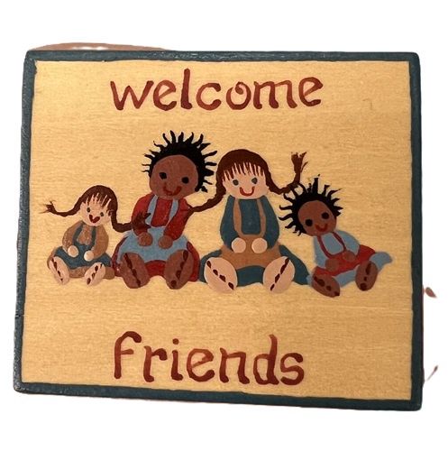 Welcome Friends Mat mc1002x