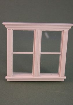 Westfield Plain Double Window - White 707WOP