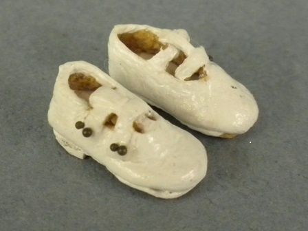 White Double Strap Shoes ch22048