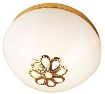 White Medallion Ceiling Lamp hw2681