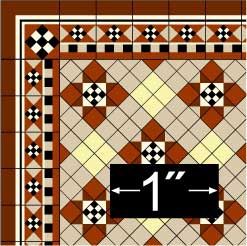 Victorian Tile 1VT307