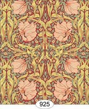 Victorian Tulips - Red WAL0925