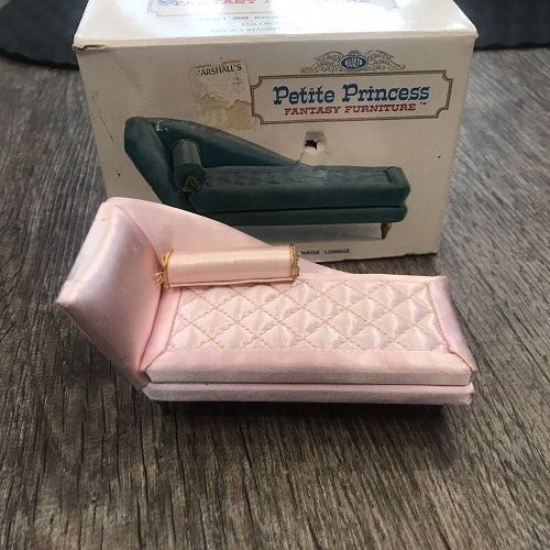 Vintage "Ideal" Petite Princess #4408-1 Boudoir Chaise Lounge in Pink 4408-1pk