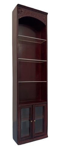 Vintage Bespaq Cherry Finish Bookcase bes9003