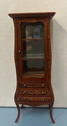 Walnut Curio Cabinet bes1237nwn