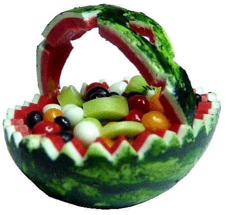 Watermelon Fruit Basket bdf002