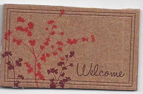 Welcome Mat rnd299