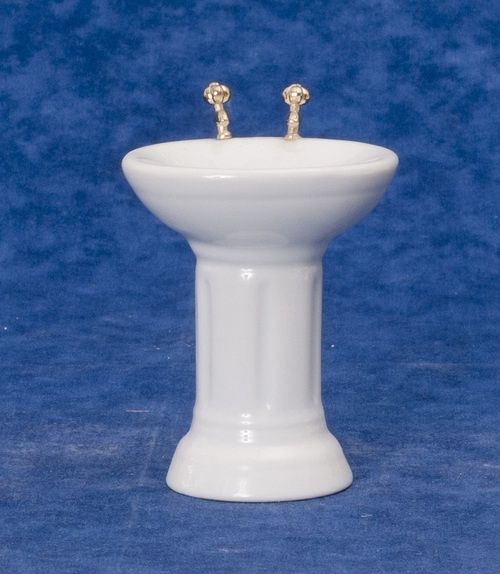 White Bathroom Sink T6295s