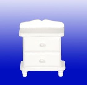 White Nightstand EMWF676