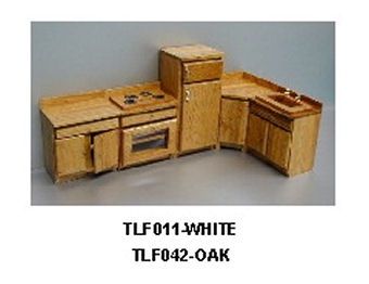 White or Oak Five Piece Kitchen TLF011