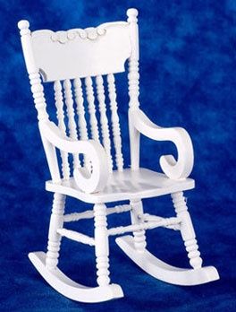 White Rocking Chair azt5061