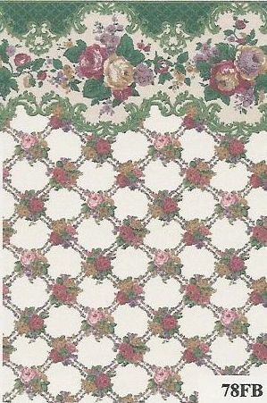 Victorian Rose Green 78FB 10000213