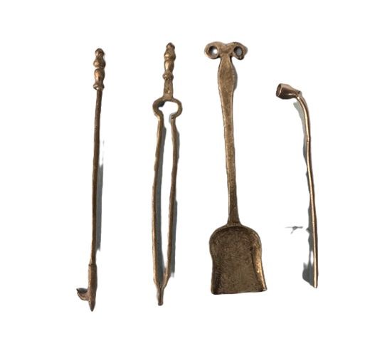 Vintage Fireplace Tool Set mn464A