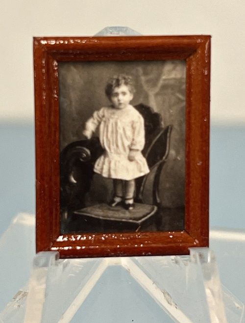 Vintage Photo of Child Standing on a Chair MC03169w6