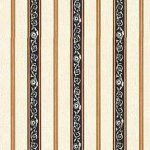 Wallpaper - French Kitchen - Black - Stripe wal0589c