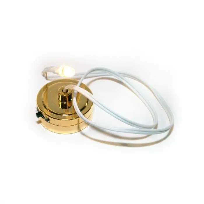 Warm White Bulb On A String - Battery Light LT7587