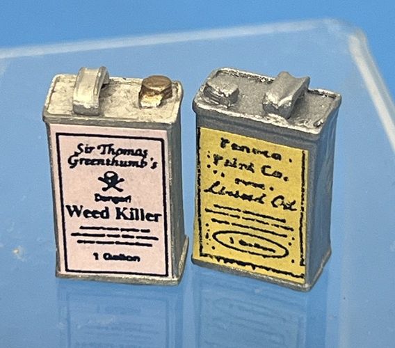 NC0378 Weed Killer &amp; Linseed Oil 2pc/set