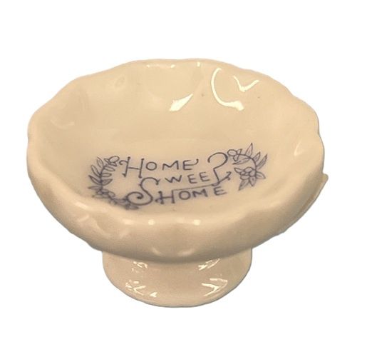 White Ceramic Compote cn125