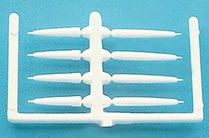 White Candles, 8 Piece cb2704