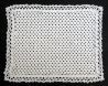 White Crocheted Blanket bdd110