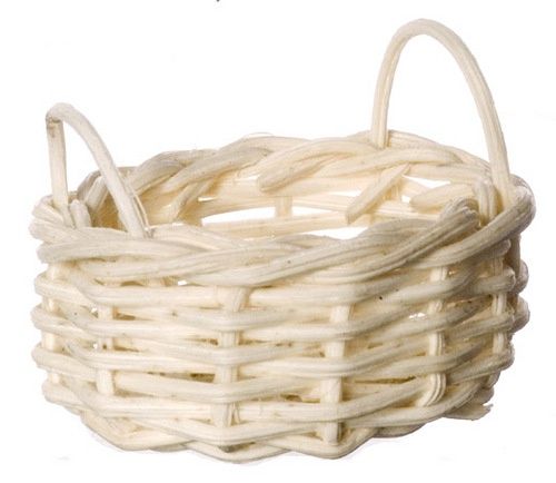 White Fruit Basket A3527WH