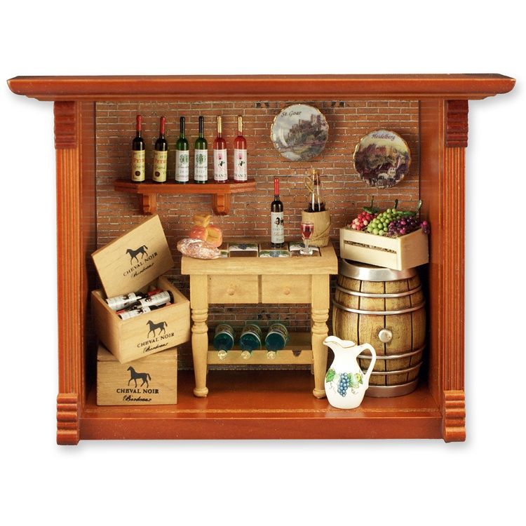 Wine Tasting Shadow Box 1.701/6
