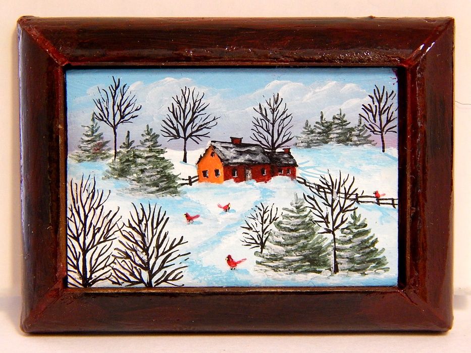 Winter Cottage kj52001