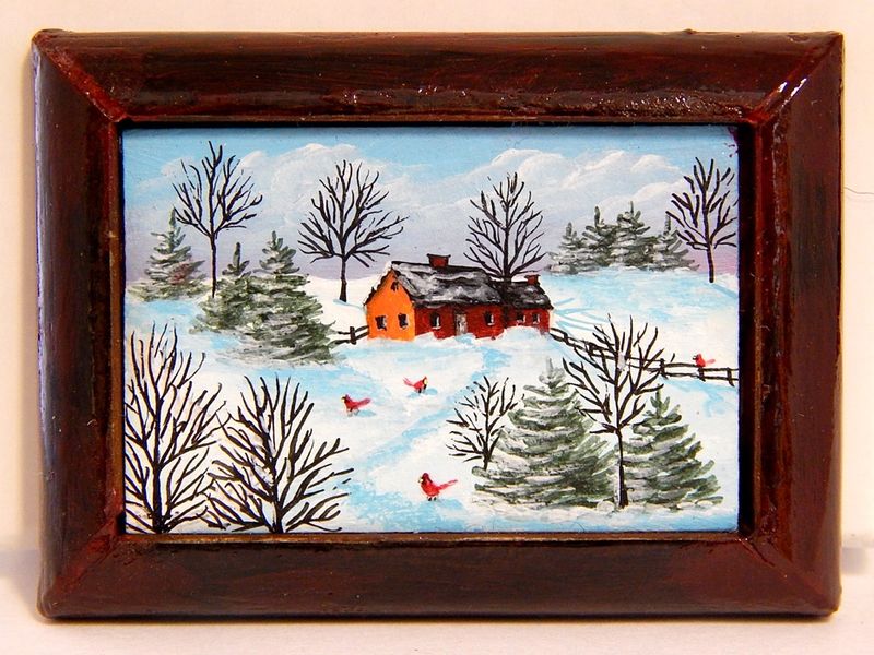 Winter Cottage kj52001